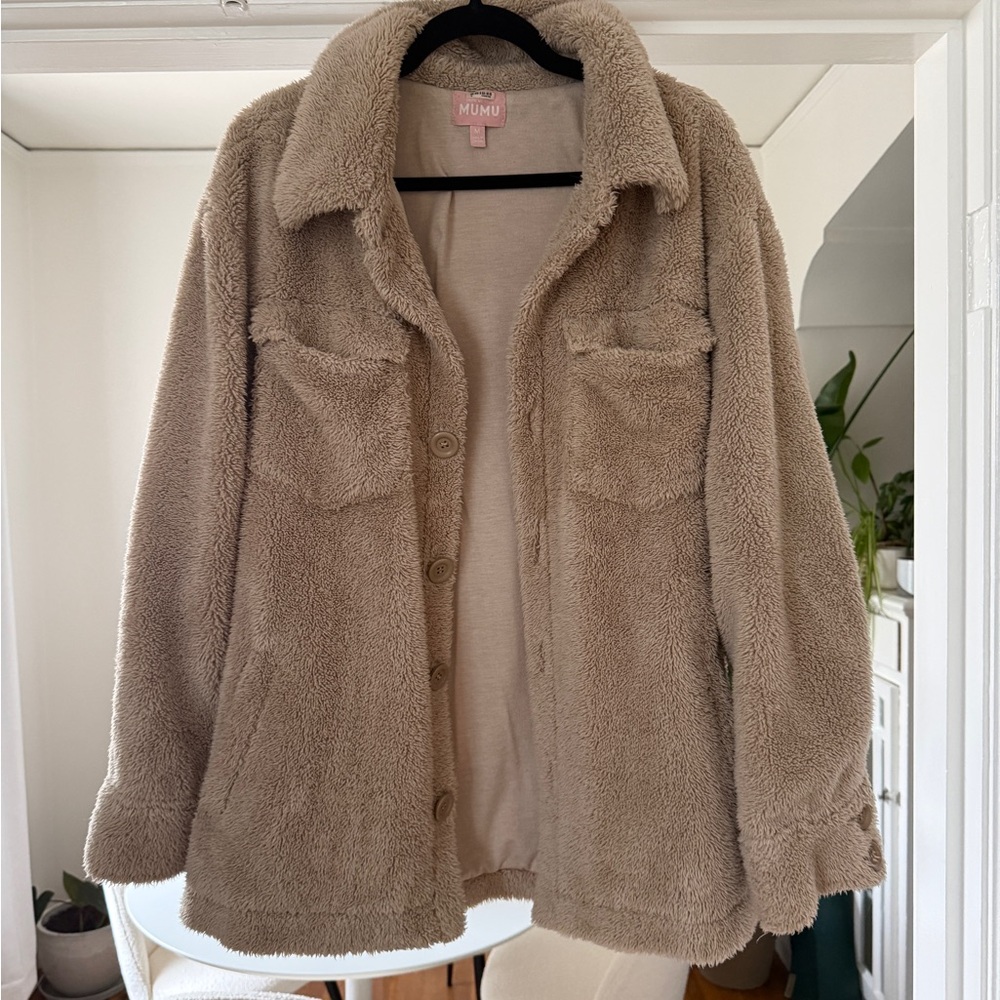 SHOW ME YOUR MUMU WHISTLER SHIRT JACKET - Picture 2 of 4